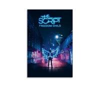 FQHTCUXPC The Script Freedom Child Poster Canvas Oil Painting Canvas Art Poster Home Hanging Painting Bar Art Interior Wall Decoration PosterUnframe-style12x18inch(30x45cm)