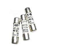 FQJYXWEWL 10Pcs Fuse FWC-10A10F FWC- 6A10F 8A10F 12A10F 16A10F FWC-20A10F FWC-25A10F FWC-32A10F 10X38mm 600VAC Ceramic Fast Fuse(FWC-10A10F 10A)