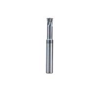 FQJYXWEWL 1pcs Carbide End Mill Thread Mills 3 Flute Metric Thread End Mill M1.6 M2 M2.5 M3 M4 M5 M6 M8 M10 M12 CNC Threading Tools(M2.5x0.45xD4x50)
