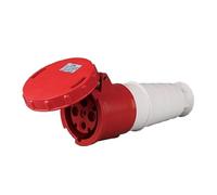 FQJYXWEWL 63A Waterproof Aviation Explosion-Proof Connector Surface and Concealed Industrial Plug Socket 3 4 5 Core Pins IP67(4 Pins 63A Connector)