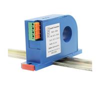 FQJYXWEWL AC DC 0-100A Current Transmitter 4-20mA 0-20mA 0-5V 0-10V Output Perforated Sensor AC(Dc0-10a,4-20-MA-0-5V)