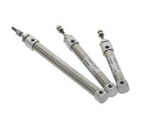 FQJYXWEWL CDJ2B Type Mini Pneumatic Air Cylinder Double Acting Single Rod 16mm Bore 10~150mm Stroke CDJ2B16(60mm Stroke)