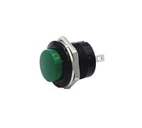 FQJYXWEWL Replacement Parts Micro Switch 100PCS R13-507 SPST NO Red Black White Yellow Green Blue Round Cap Push Button Switch AC 6A/125V 3A/250V 6color(3)