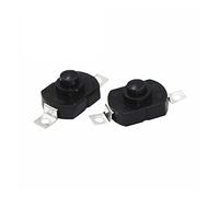 FQJYXWEWL Replacement Parts microswitch 100PCS Push Button Switch 1712KD 30V 1A Flashlight Switch Lock 17 * 12 * 9.5mm Table lamp Switch Flashlight Button Switch ON-Off