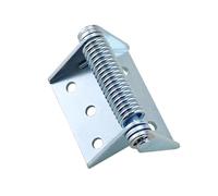 FQJYXWEWL Stainless Steel Or Iron Galvanizing Self Closing Return Spring Large Load Bearing Hinge 1Pcs(83mm IronGalvanizing)