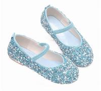 FQLGJMY Girls Mary Jane Dress Shoes Princess Ballerina Flat Glitter Rhinestone Pearl Bowknot Ankle Strap School Party Christmas Halloween Wedding Cosplay for Toddlers Kids