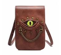 FQLGJMY Leather Waist Shoulder Messenger Bag Fanny Pack Owl Skull Medieval Retro Industrial Renaissance Steampunk Goth Cellphone Wallet Costume Ball Halloween Casual Travel Party