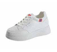 FQLGJMY Platform Women Sneakers Canvas Chunky Thin Soled Low Cut Breathable Durable Elevator Shoes Colorful Versatile Fashionable Casual Spring Autumn Travel Walking Daily Life