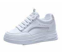 FQLGJMY Platform Women Sneakers Canvas Chunky Thin Soled Low Cut Breathable Durable Elevator Shoes Colorful Versatile Fashionable Casual Spring Autumn Travel Walking Daily Life