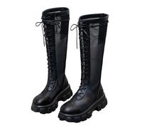 FQLGJMY Women's Hollow Out High/Mid Calf Mesh Zipper Boots Closed Toe Platform Summer Autumn Booties Sandals Costume Renaissance Mid Heel Dress Boots