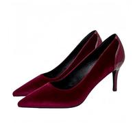 FQLGJMY Women's Pointed Toe Slingback Heels Patchwork Patent Stiletto Slip On Pumps with Buckle Strap Dress Work Shoes for Spring Summer 3.1 Inches