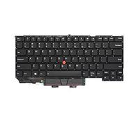 fqparts-cd Laptop Keyboard For Lenovo ThinkPad X1 Carbon 6th Gen Color Black US United States Edition Year 2018