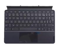 fqparts Laptop Keyboard For Lenovo Ideapad Duet Chromebook CT-X636F Black FR (French) Layouts