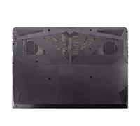 fqparts Replacement Laptop Bottom Case Cover D Shell For CLEVO NV40ME NV41MB NV41ME Grey