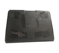fqparts Replacement Laptop Bottom Case Cover D Shell For CLEVO P957 P957HR P957HP3 P957HP6 Black