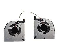 fqparts Replacement Laptop Cooling Fan CPU Central Processing Unit Fan For Lenovo For Legion Y740-15ICHg Y740-15IRH Y740-15IRHg Silver