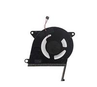 fqparts Replacement Laptop CPU Central Processing Unit Fan Cooling Fan For ASUS For ZenBook S13 UX392FA UX392FN Black The Second Style