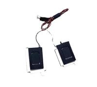 fqparts Replacement Laptop Internal Built-In Speakers For MSI Raider GE76 Deluxe Edition 12UHS-663 (MS-17K4) Black