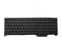 fqparts Replacement Laptop Keyboard For DELL For Alienware 17 17 R3 US UNITED STATES edition black