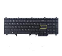 fqparts Replacement Laptop Keyboard For DELL For Latitude E5530 Black US United States Edition