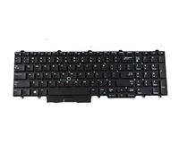 fqparts Replacement Laptop Keyboard For DELL For Latitude E5570 Black US United States Edition