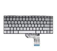 fqparts Replacement Laptop Keyboard For HP Pavilion x360 14-dw0000 White US English Layout