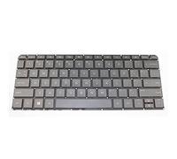fqparts Replacement Laptop Keyboard For HP Spectre 13-v000 13-v100 Black US English Layout