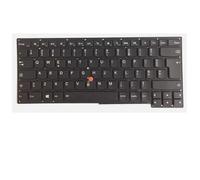 fqparts Replacement Laptop Keyboard For Lenovo For ThinkPad S3-S440 Black UK Edition