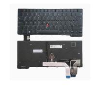 fqparts Replacement Laptop Keyboard For Lenovo For ThinkPad T14 Gen3 P14s G3 CS22 5N21D68100 Black UK Edition