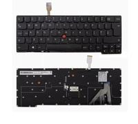 fqparts Replacement Laptop Keyboard For Lenovo For ThinkPad X1 Carbon 2nd Gen Black UK Edition Year 2014
