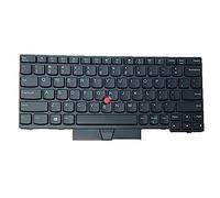 fqparts Replacement Laptop Keyboard For Lenovo ThinkPad X13 Black US English Layout