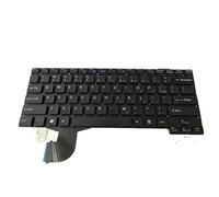 fqparts Replacement Laptop Keyboard For SONY VGN-TT VGN-TT130N VGN-TT150N VGN-TT150U VGN-TT160N VGN-TT165N VGN-TT180C VGN-TT180N VGN-TT190 VGN-TT190E VGN-TT190N VGN-TT21WN/B Black US English Edition