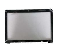 fqparts Replacement Laptop LCD Back Cover Front Bezel For HP Pavilion dv7-1000 dv7-1100 dv7-1200 Black APO3W001U00