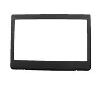 fqparts Replacement Laptop LCD Back Cover Front Bezel For Lenovo Chromebook N20 N20p Black