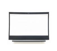 fqparts Replacement Laptop LCD Back Cover Front Bezel For Lenovo Y40-70 Y40-80 Black
