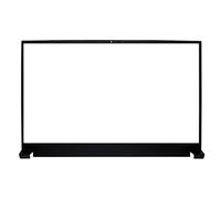 fqparts Replacement Laptop LCD Back Cover Front Bezel For MSI WE65 9TJ 9TI (MS-16U2) Black