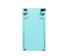 fqparts Replacement Laptop LCD Screen Hinges Shaft Axis For CLEVO N150 N150CU N150ZU Silver