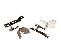 fqparts Replacement Laptop LCD Screen Hinges Shaft Axis For Lenovo For Y40-70 Y40-80 Silver