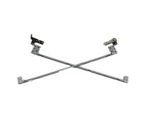 fqparts Replacement Laptop LCD Screen Hinges Shaft Axis For MSI GX60 Silver