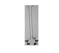 fqparts Replacement Laptop LCD Screen Hinges Shaft Axis For SONY VGN-NS VGN-NS215N VGN-NS220J VGN-NS220TH VGN-NS225J VGN-NS315D VGN-NS325J VGN-NS328J VGN-NS330J Silver