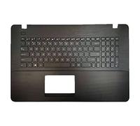 fqparts Replacement Laptop Upper Case Cover C Shell & Keyboard For ASUS P550 P550C P550CA P550CC P550L P550LA P550LAV P550LC P550LD Black US English Layout Small Enter Key Layout