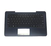 fqparts Replacement Laptop Upper Case Cover C Shell & Keyboard For ASUS T3 Chi T300CHI Black US English Layout Small Enter Key Layout