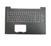fqparts Replacement Laptop Upper Case Cover C Shell & Keyboard For Lenovo V340-17IWL Black US English Layout