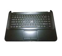 fqparts Replacement Laptop Upper Case Cover C Shell & Keyboard & Touchpad For HP 245 G2 Black