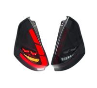 FQQKMA car Trailer Light Lamp LED Tail Lights Assembly For Fiesta 2008-2017 Sequential Turn Signal Dynamic Animation Black Rear Lamps