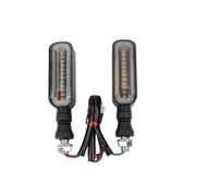 FQQKMA Indicators LED Motorcycle LED Turn Signal Lights Blinker | Motorcycle LED Turn Signal Lights Blinker Flowing Water Indicators Light Universal 10mm Flasher Front
