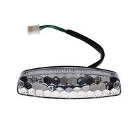 FQQKMA Signal Tail Light 12V 16 LED 3 Wire Rear Tail Brake Stop Lights Motorcycle Lighting For 50cc 125cc ATV Quad Kart Motorbike Lamp Accessories