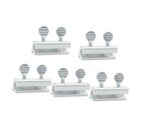 FQRDKT 5-piece Sliding Window Restrictor/Window Lock, Adjustable Tools, Door Security Lock, Window Stopper, Wedge Door Lock for Home Office, 45x5.5x33mm