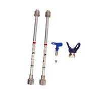 FQRDKT Airless Spray Tool Extension Pole for Performance, Silver