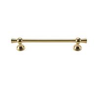 FQRDKT Cabinet Drawer Handle Pull Knob Hardware with Modern Clean Lines and Comfortable Cylindrical Hold Brass Material for Suitable for, Array, Gold, 160mm